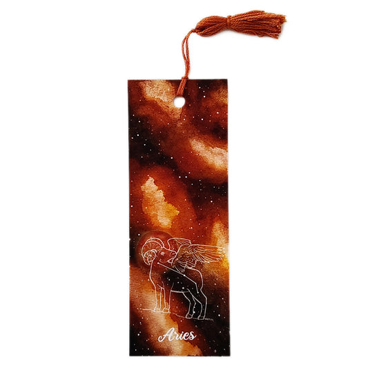 Aries Astrology Bookmark