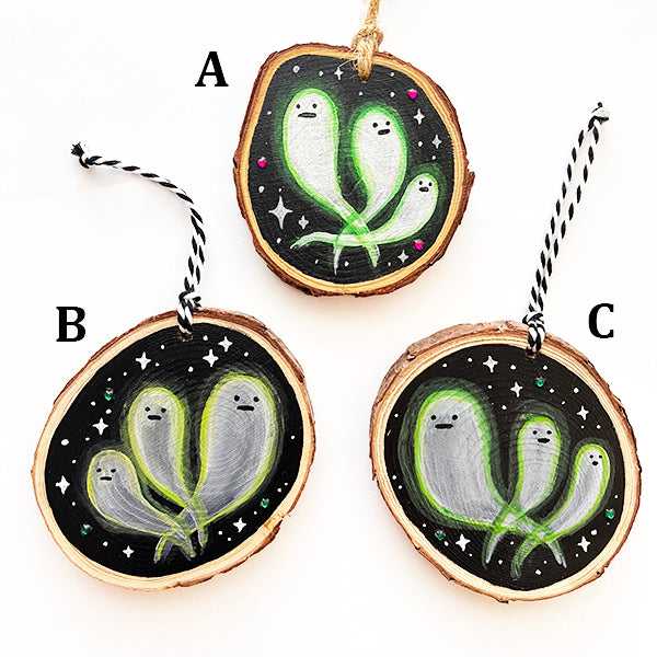 Eerie Ghosts Ornament