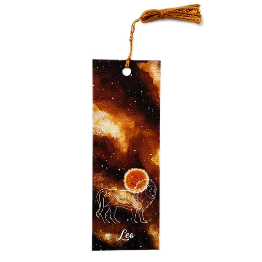 Leo Astrology Bookmark