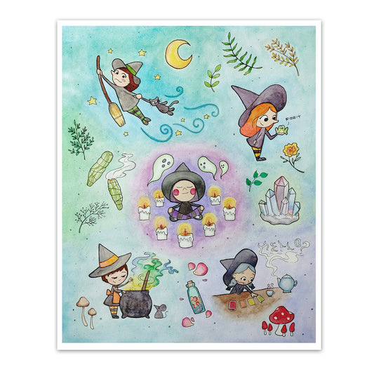 Witchy Vibes Art Print