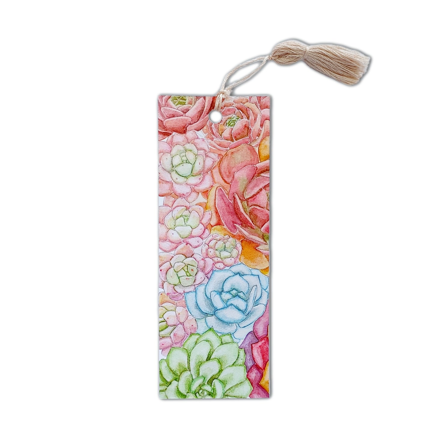 Natural Succulent Bookmark