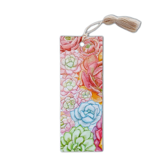 Natural Succulent Bookmark
