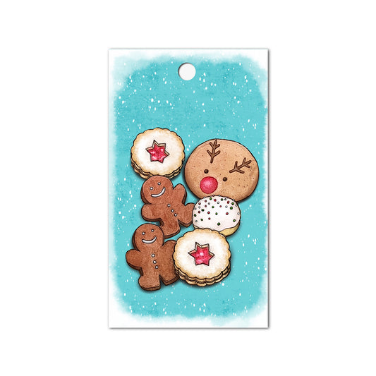 Holiday Cookies Gift Tag, Set of 4