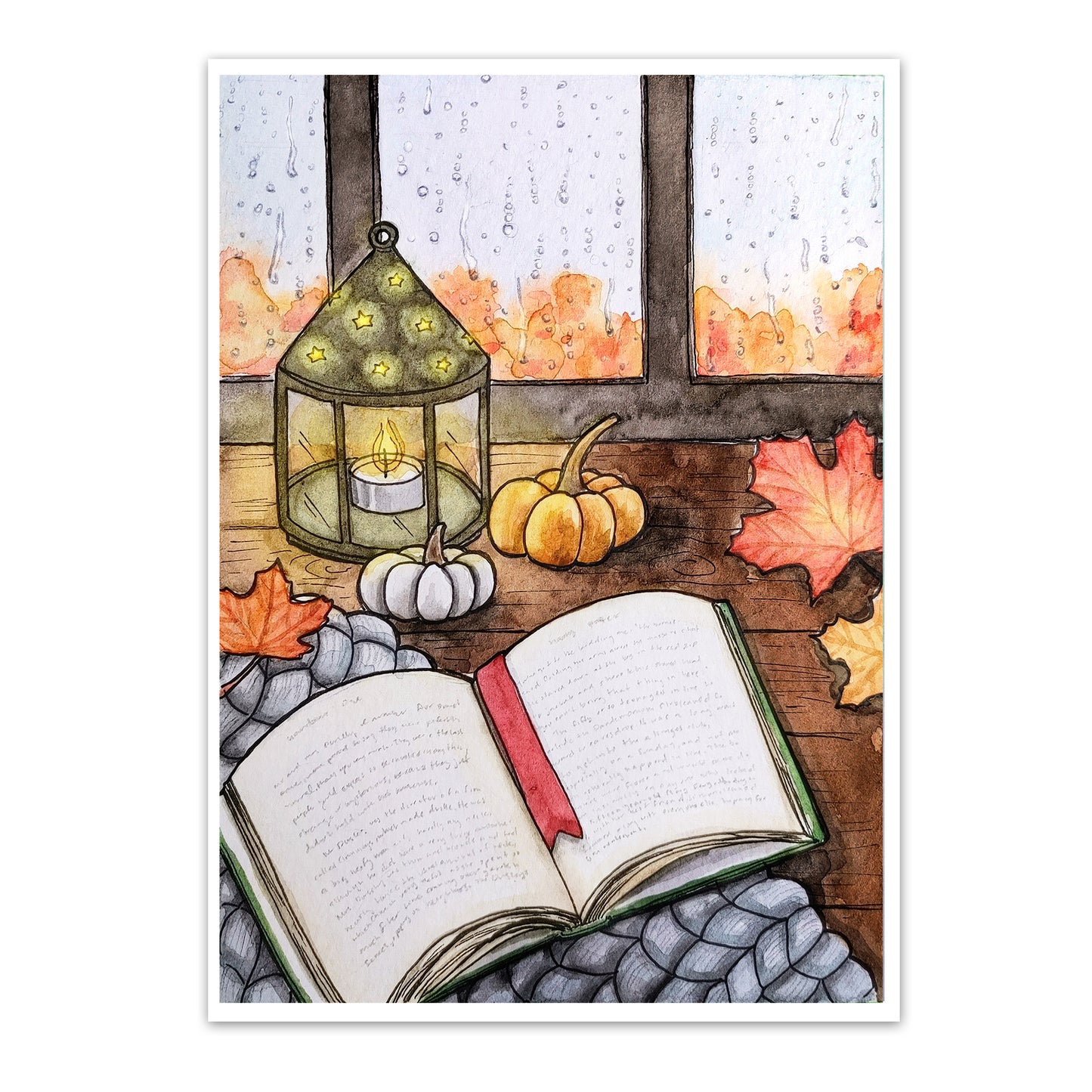 Cozy Fall Afternoon Art Print