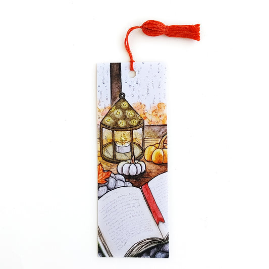 Cozy Fall Bookmark