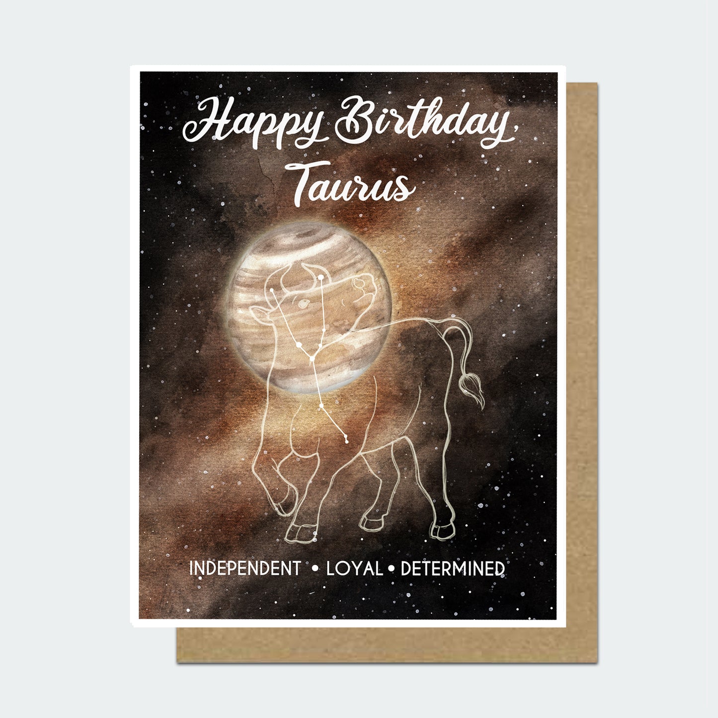 Taurus Astrology Birthday Card