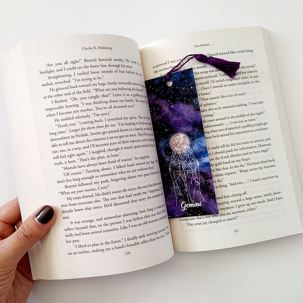 Gemini Astrology Bookmark