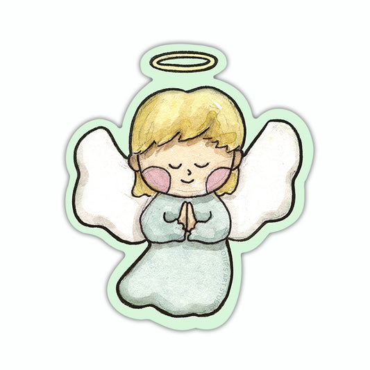 Praying Angel Sticker