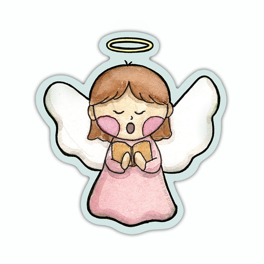 Singing Angel Sticker