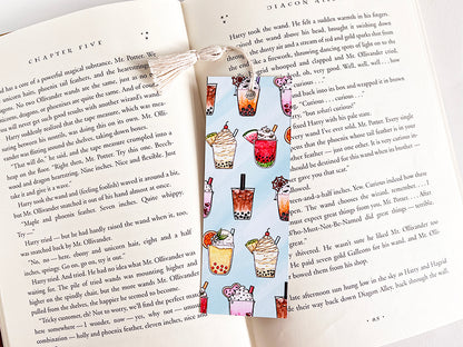 Summer Boba Bookmark