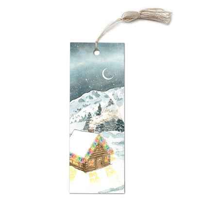 Cabin in the Snow Bookmark