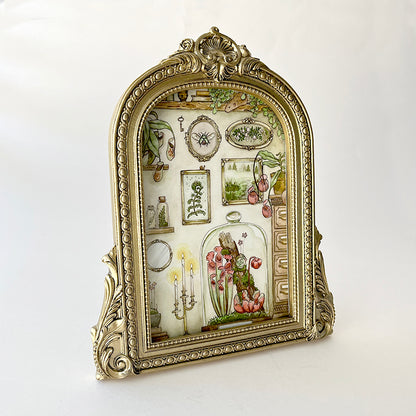 "Plants and Oddities" Framed 4"x6" Art Print