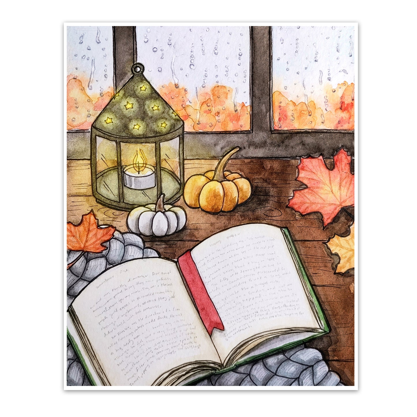 Cozy Fall Afternoon Art Print