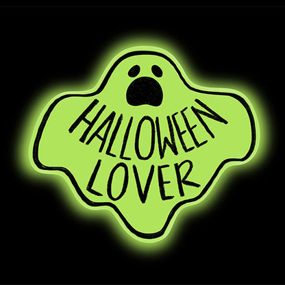 Halloween Lover Ghost Sticker (Glow-in-the-dark)