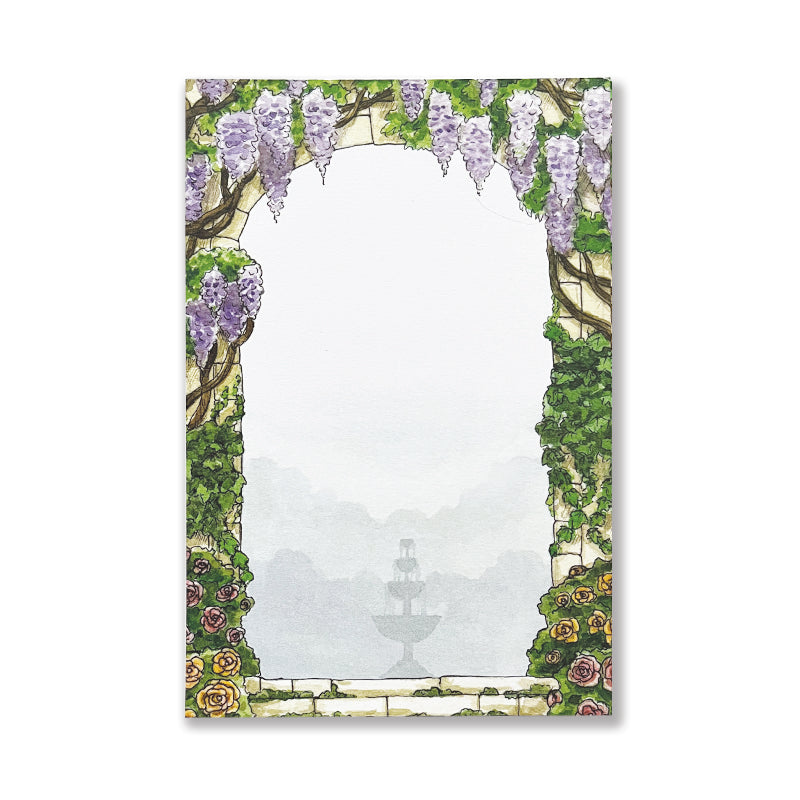 Secret Garden Notepad (B-Grade/Misprint)