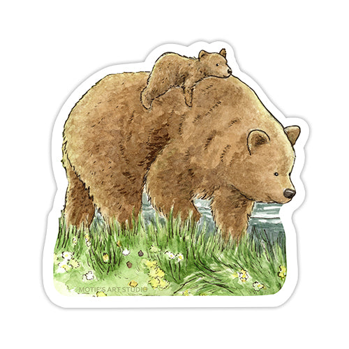 Big Bear, Little Bear Sticker