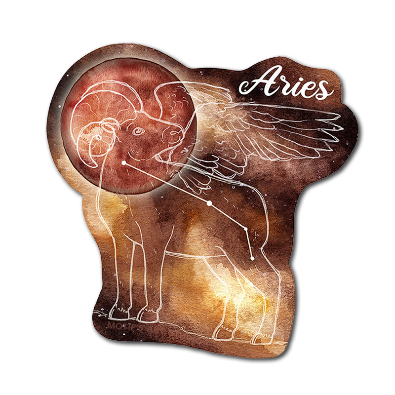 Aries Astrology Sticker