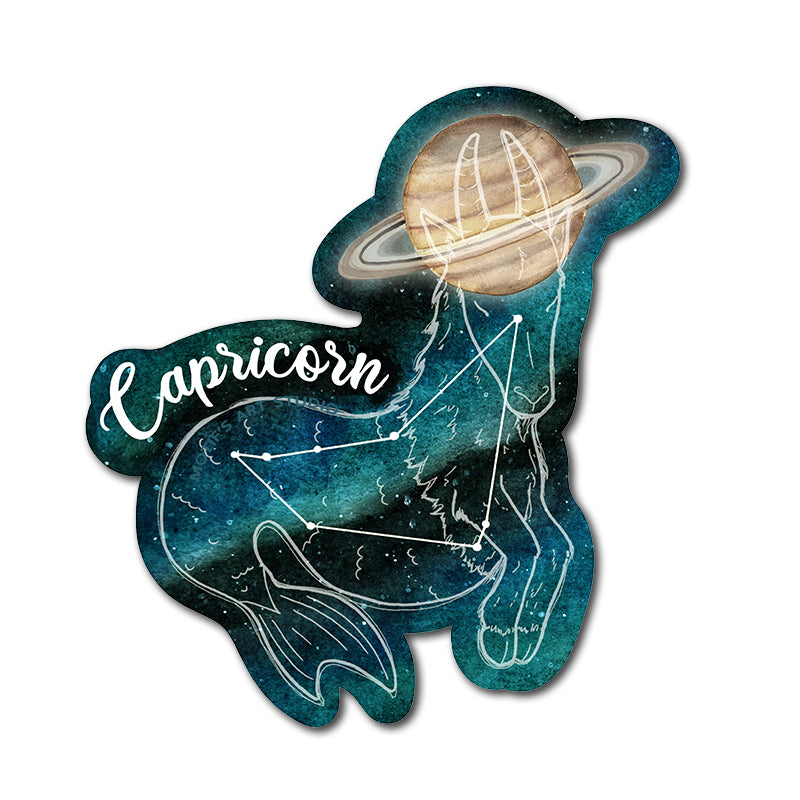 Capricorn Astrology Sticker