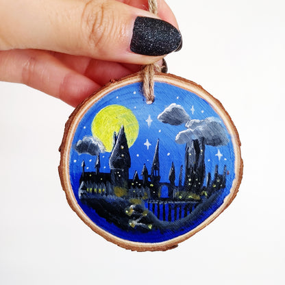 Hogwarts at Twilight Ornament