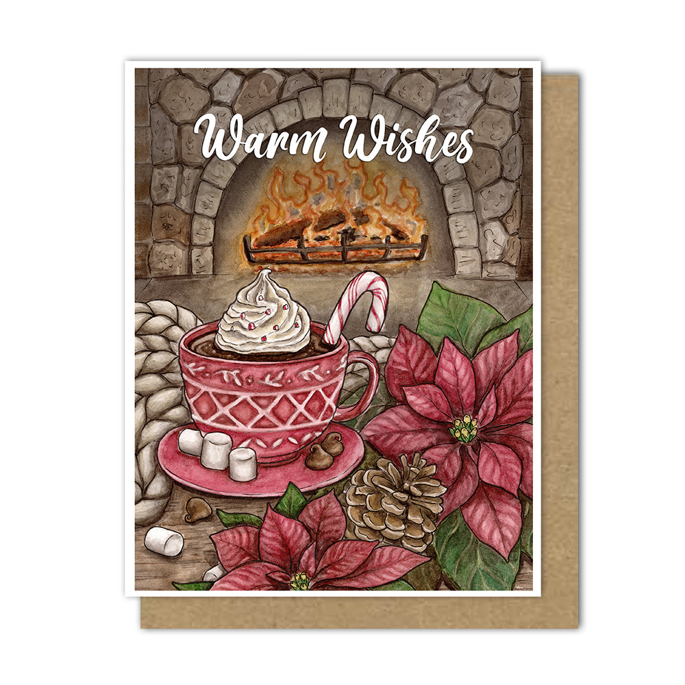 Peppermint Hot Chocolate Card