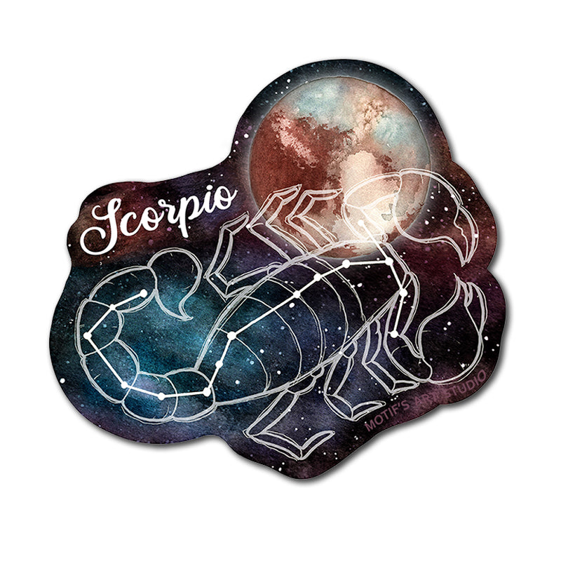 Scorpio Astrology Sticker