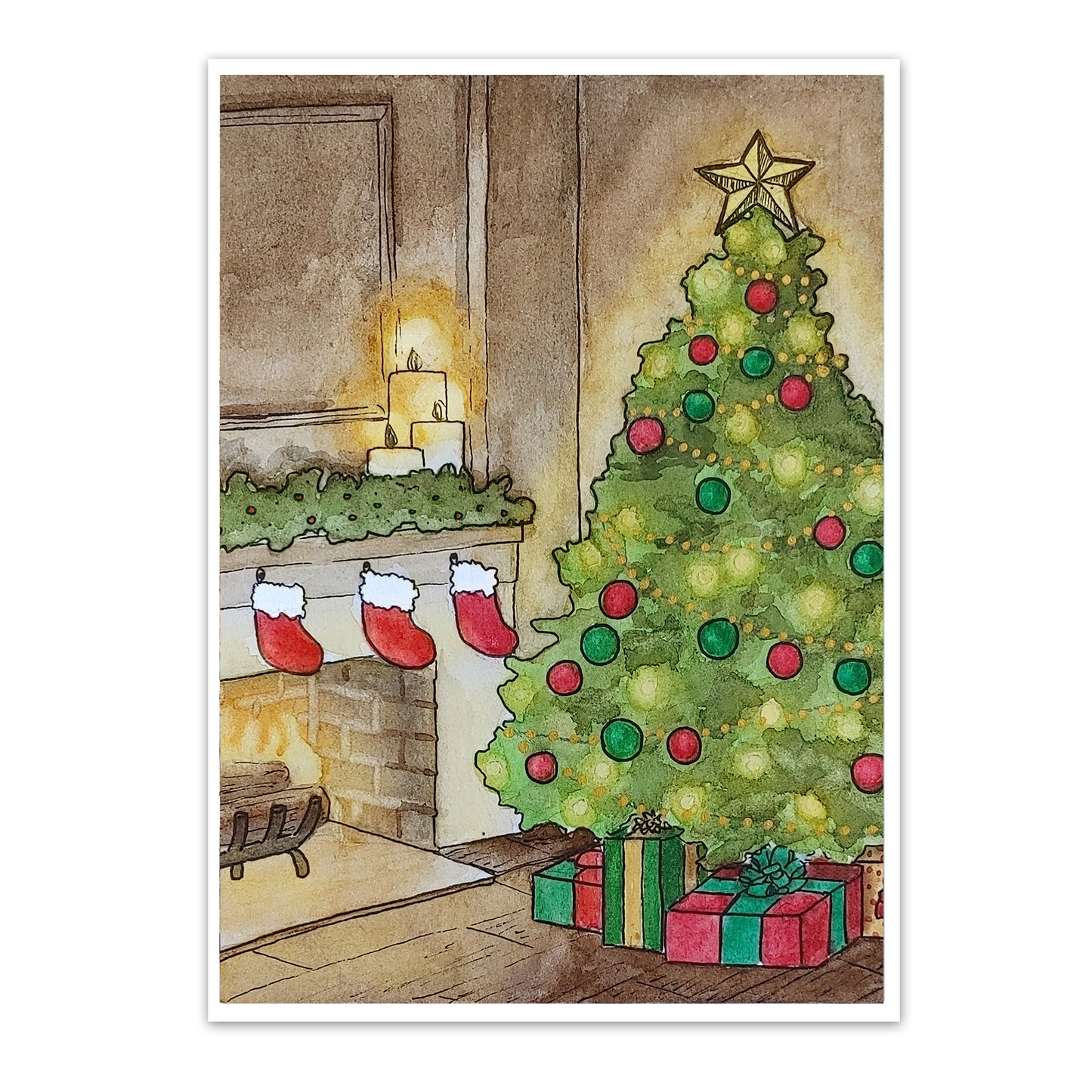 Christmas Tree Art Print